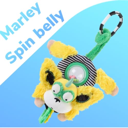 Image of Inklings Baby Ollie The Oddball Oddbird Plush Hanging Musical Pull Activity Toy Gender Neutral Fun Funky Cool Baby Toddler Sensory Gift