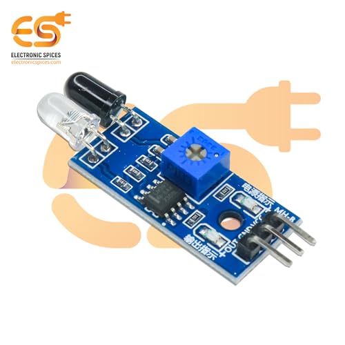 Image of Electronic Spices IR (Infrared) Obstacle Sensor Module Reflective Photoelectric Light Intensity DIY Kit for Arduino UNO