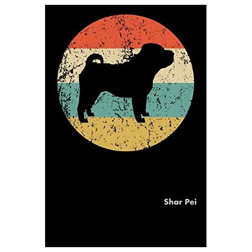 Shar Pei: Fun Diary for Dog Owners with Dog Stationary Paper, Cute Dog Illustrations, and More