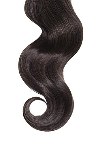 100% Human Hair Extensions 20" Introducing Glam Band Halo Hair Extensions Color #2 Dark Brown