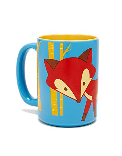 Kitsch'n GlamKitsch'n Glam Foxy Mug 16 Oz Ceramic Cup - Microwaveable, Dishwasher Safe