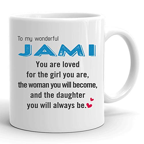 Mother's Day Gifts for Daughter Poems Mug With Name To