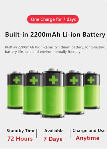 Amplificador de Voz, Sistema de PA Recargable,2200mAh,micrófono Recargable para Profesores,Guías Turísticos, Altavoz Portatil con Microfono, Auriculares y Cintura (Rosa) - imagen 8