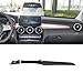 DIYUCAR ABS In Fibra di Carbonio Auto Interni Pannello Cruscotto Copertura Trim Adesivi Per Mercedes-Benz Classe C GLC W205 X253 2016-2021