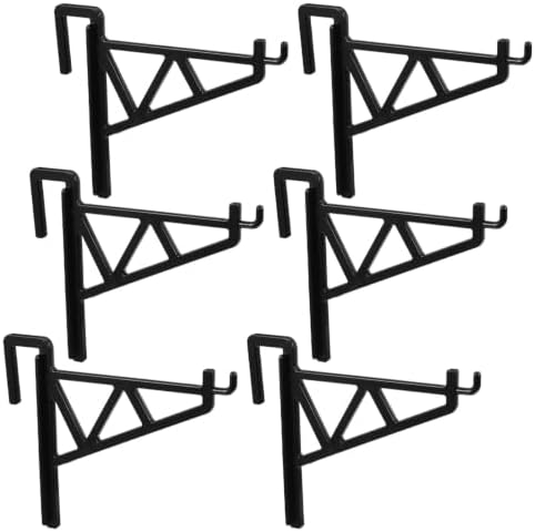 6pcs Beehive Frame Holder Stand for Beekeeping Supplies, Black Pl...