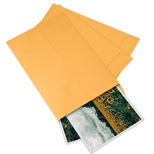 Eupako Catalog Envelopes 6X9 Small Brown Envelopes Self Seal 250 Pack For Mailing, Organizing, Storage #TOP2