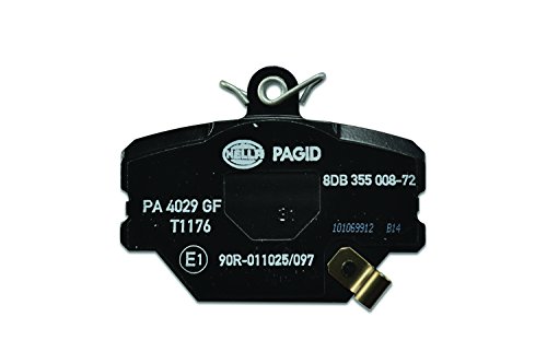 HELLA 8DB 355 008-721 Kit pastiglie freno, Freno a...