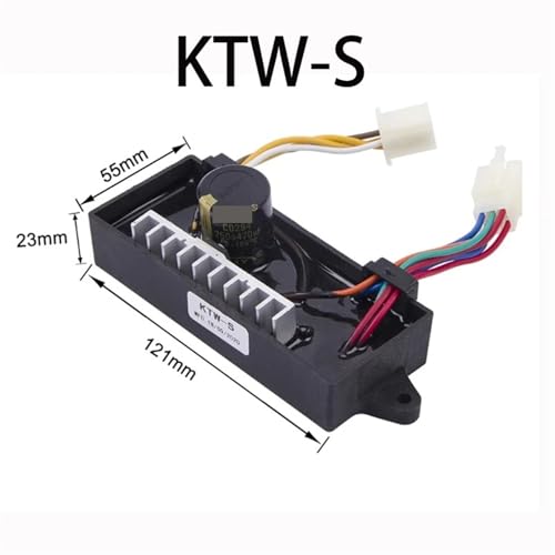 Módulo de control AVR KTW-S 5 kW para proteger generadores diésel monofásicos 6