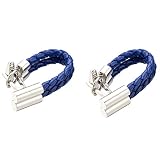 Manschettenknöpfe für Herren, Blauen Geflochtenen Seil Mode Leder Kette Kupfer Neuheit Manschette Schnalle, Sparkly Geschenk Modisches Shirt Zubehör Für Buchhalter Boss Business Hochzeit Prom Off