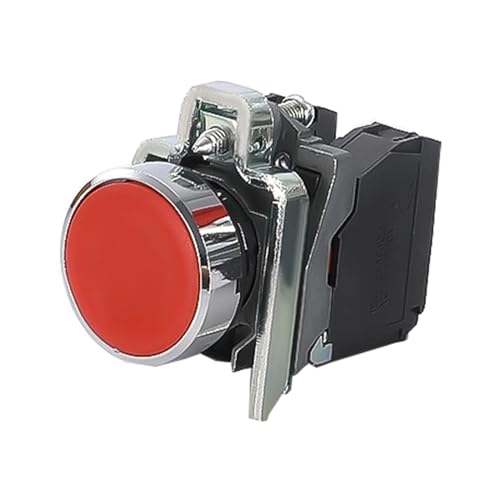 Bouton poussoir Xb4-ba21 resout pannes commande electrique jaune remplacement - 4