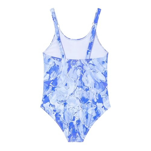 Image of Girls One Piece Swimsuit Quick Dry Swimwear Swimming Beach Bathing Suit for 5-14 Years