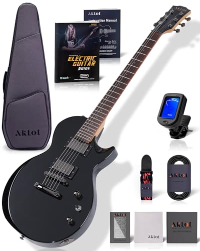AKLOT 24-Fret Electric Guitar Kit (LP Style)