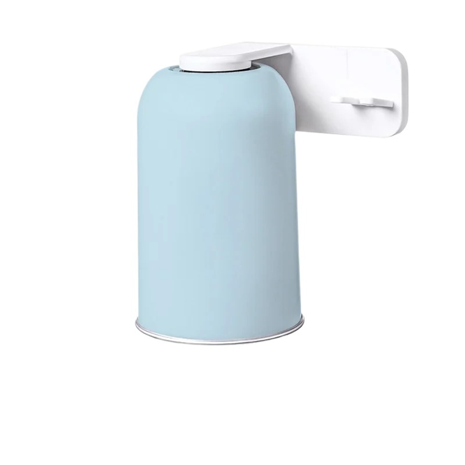 1Pcs Suction Mouthwash Cup Toothbrush Holder Stainless Steel Wall Hanging Without Punching For Bathroom, Washroom(Blue)