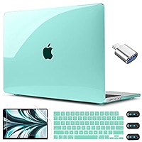 CISSOOK Wave Case For MacBook Air 13.6 Inch 2025 2024 2023 2022 Release, Ocean Hard Shell Cover For MacBook Air 13.6 Touch ID Model A2681 A3113 A3240