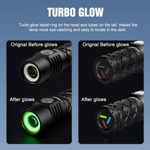 W3 Lampe torche compacte rechargeable LEP – Portée de 700 mètres, triple sources de lumière, 550 lumens, étanchéité IPX8, lumière rouge et SOS, charge USB-C – vue 4