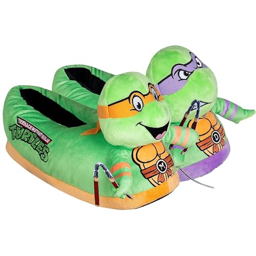 Image of Odd Sox - 3D Cartoon Slippers for Men & Women - Soft Plush Slip-On House Shoes, Cozy Gift Idea for Animation Fans