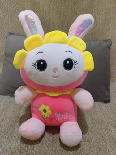 Image of Plush Bunny Rabbit Soft Toy, Pink,30 cm, Stuffed Animal for Kids (Pink)