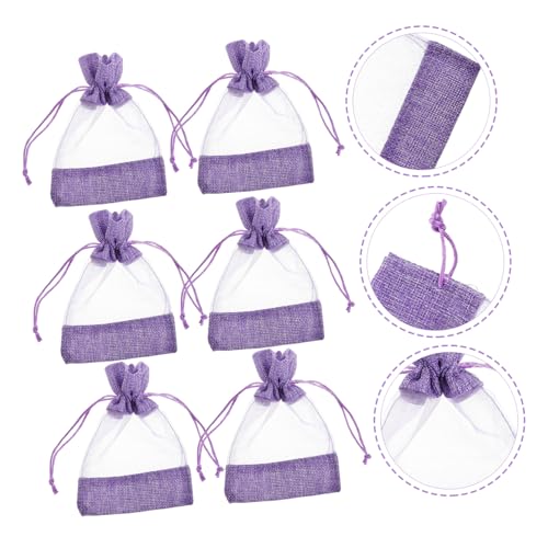 Bolsas lavanda vacías con cordón 10 pcs Levemolo miniatura 7