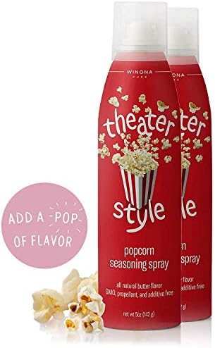 Winona Pure Popcorn Butter Theater Style, 5 Ounces (2 Pack)