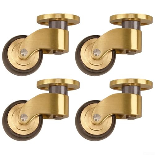 [PROGETTAZIONE IN OTTONE MASSICCIO] Questi rulli sono realizzati in ottone con una elegante finitura spazzolata, supportandoli nell'uso quotidiano mentre mantengono un aspetto fantastico.