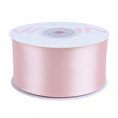 VATIN Rose Gold Satin Ribbon Polyester 40mm X 23m(25 Yards) Craft Fabric Ribbon Perfect for Gift Wrapping,Hair Bow,Party Balloon Trimming - Image 4