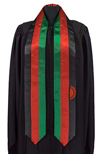 Vision Wear - Eastern Africa Flag Graduation Sash/Stole - Luxurious Cultural Symbol - Embrace Your Heritage2