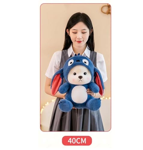 Image of Babique Hoodie Teddy Bear Soft Toy | Stuffed Plush Animal | Ideal for Birthdays & Special Occasions Girls /Boys, Baby Kids-Nevy Blue 40 cm