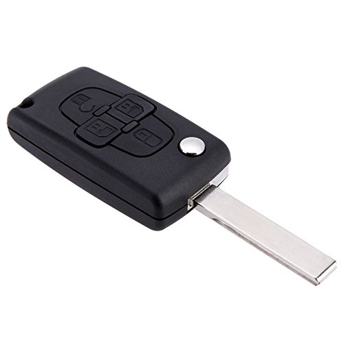 SODIAL(R) 4 Buttons Flip pieghevole a distanza