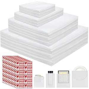 Cranviech Schaumstoffbeutel und Bögen, 200 Stück