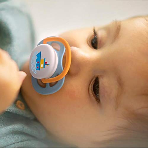 Philips Avent Ultra Air Schnuller, 2er-Pack – BPA-freier Schnuller für Babys von 0 bis 6 Monaten, Elefant/Löwe (Modell SCF085/01) – Bild 5