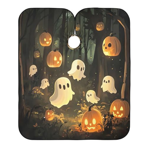 Capa Profesional de Barbero Halloween con Ajuste Impermeable miniatura 2