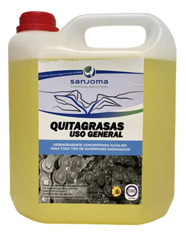 QUITAGRASAS PREMIUM y desengrasante todo en uno. Uso general cocinas, baños, cadena de bici. (Garrafas 5L) v Cover