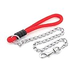 🔝 RESISTENTE Y DURADERA: Correa de acero inoxidable con mango suave de nylon de alta calidad y resistencia. Hecha para otorgar la mayor dureza y resistencia.