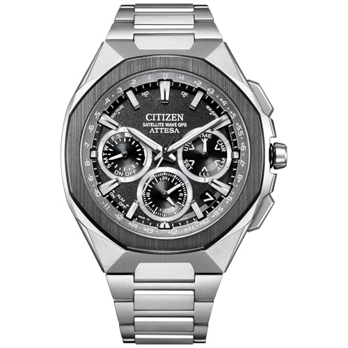 [CITIZEN] �r���v ATTESA (�d�g���v/�h��/�Z���~�b�N�x�[��) CC4104-53E �����d �G�R�E�h���C�uGPS�q���d�g���v �T�t�@�C�A�K���X �`�^�� �����Y �r�W�l�X �A�i���O �N���m�O���t �� �� �u���b�N �V���o�[ �d�g�\�[���[ ��