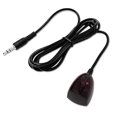 Inteset 38 to 56 kHz Wideband Infrared (IR) Receiver Extender Cable for Cable Boxes, DVR's & STB's. Check Compatibility.