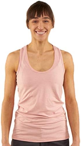 Club Ride Apparel Women's Trixie Jersey Tank Top - Sleeveless Cycling Jersey - Dusty Pink - Medium