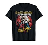 iron maiden a real dead one picture disc Léger, Coupe classique, manche à double couture et ourlet à la base