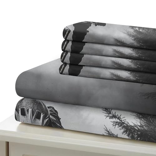 Housse de couette effet 3D en microfibre premium ultra douce 200x200cm - 7