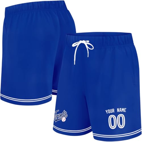 Image of ANTKING Swim Trunks Custom Name Number Beach Shorts for Men Youth Gifts