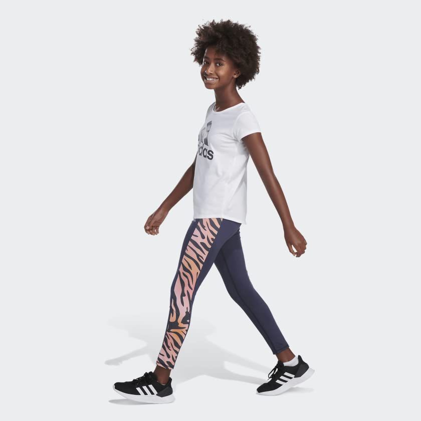 adidas Allover Print Panel Pocket Tights Kids'4