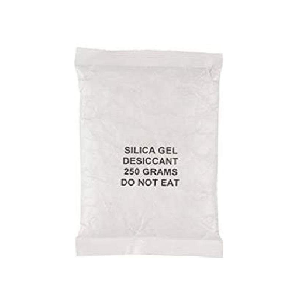 PACK OF 1-250G (GRAMS) Silica Gel Pouches/Sachets Of Silica Gel Crystals