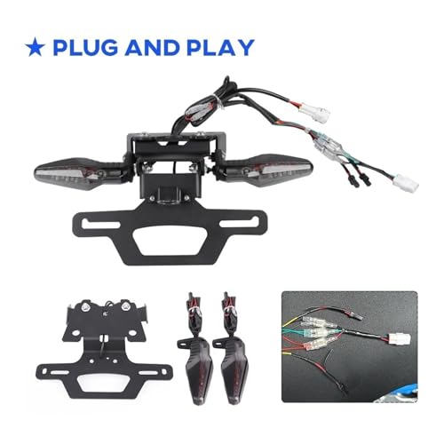 Support de Plaque d'Immatriculation GSX8R Contre Garde-Boue Imposant - 4