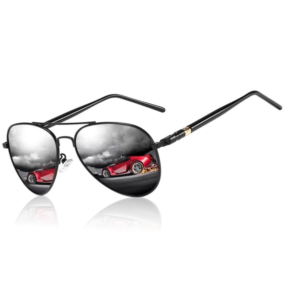 Polarisierte Sonnenbrille für Männer, Pilotenbrille, Damen, männlich, Fahrer, Sonnenbrille, Tag- und Nachtsichtbrille, Design-Farbtöne, UV400, 5, Z
