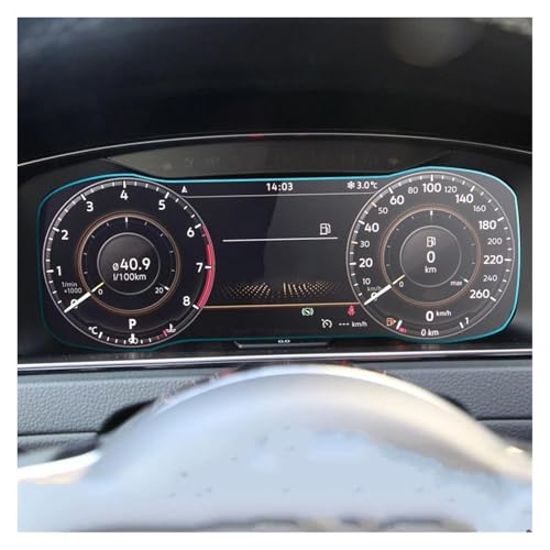 Verre trempé Golf 7 protection écran LCD et tableau de bord 2018-2020