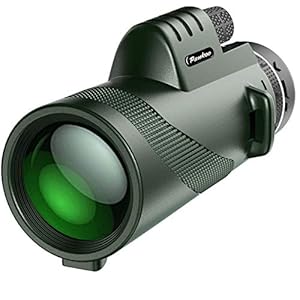 Pankoo 40X60 Monocular High Power Monocular Scope for Bird Watching Traveling Concert Sports Game with Phone Adapter…