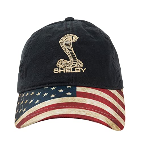 Shelby U.S. Flag Brim Hat - Officially Licensed Shelby® Product