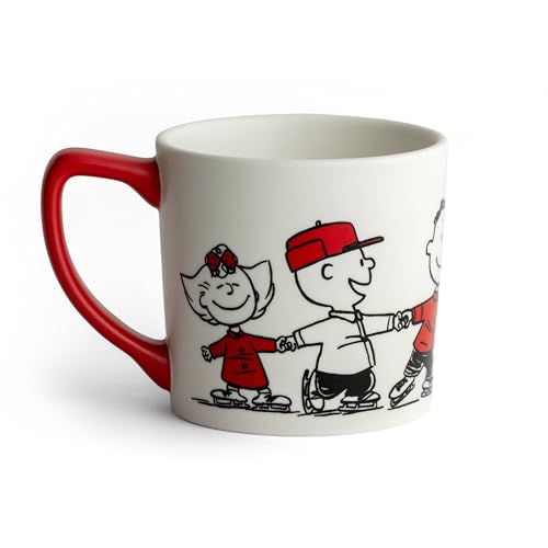 Taza Cerámica Peanuts Happiness And Cheer 414 ml Rojo miniatura 3