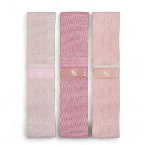 Fabric-Booty-Bands-Set-3-Resistance-Levels-for-Pilates Fabric Booty Bands Set, 3 Resistance Levels for Pilates - Image 1