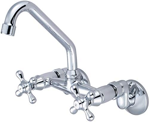 2PM440 Double Handle Kitchen Faucet - Polished Chrome