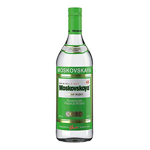 WODKA MOSKOVSKAYA 6er Pack 6 x 1 L Cover